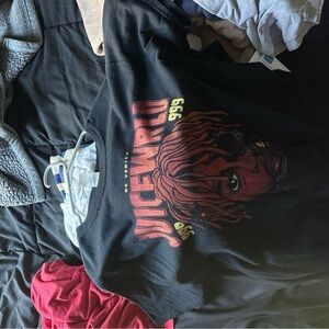 Gildan Black Kids Tee with Bold Graphic